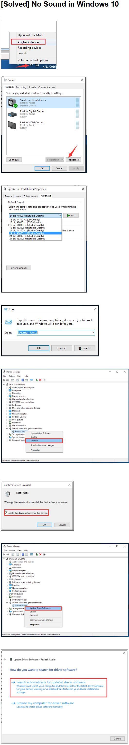 Windows Xp No Sound Drivers