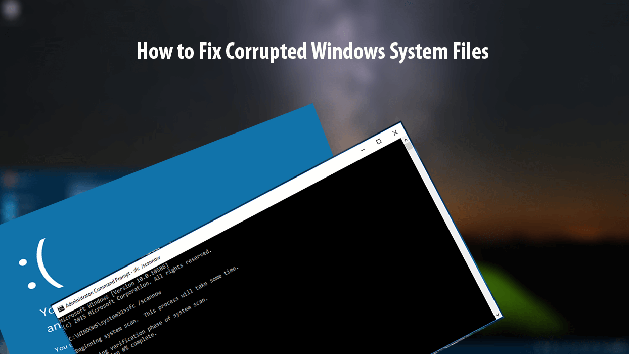 Repair system files windows 10